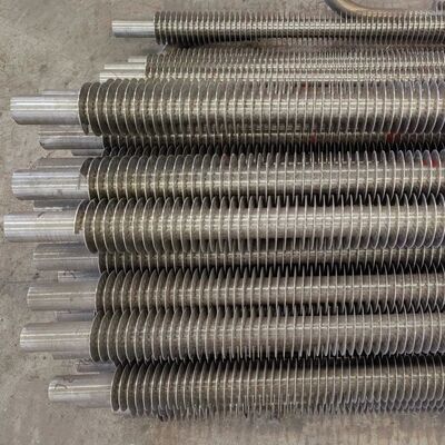 Acciaio al carbonio ASME Standard Spiral Fin Tube per il trasferimento di calore della caldaia con specifiche personalizzate