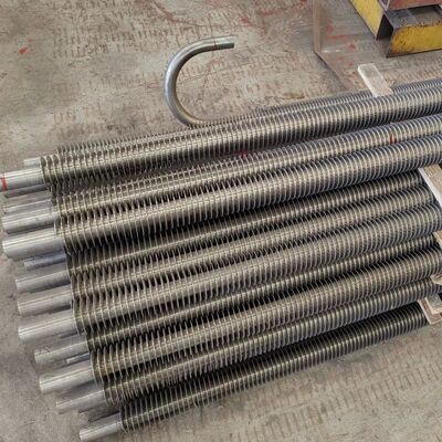 Acciaio al carbonio ASME Standard Spiral Fin Tube per il trasferimento di calore della caldaia con specifiche personalizzate