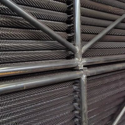 Tubo alettato a spirale per caldaia in acciaio al carbonio verniciato secondo lo standard ASME con specifiche personalizzate per applicazioni di scambiatori di calore