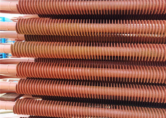 Tubo a pinna di caldaia in acciaio al carbonio corten con pinna a spirale per applicazioni personalizzate