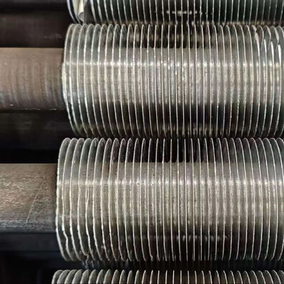 Tubo di saldatura ad alta frequenza a spirale a pinna di acciaio inossidabile