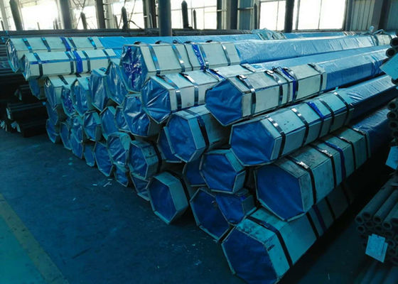Tubo senza saldatura trafilato a freddo d'acciaio 44.5x5x9200mm di ASTM A213 T12 T22 31.8x4.5x9200mm per lo scambiatore di calore