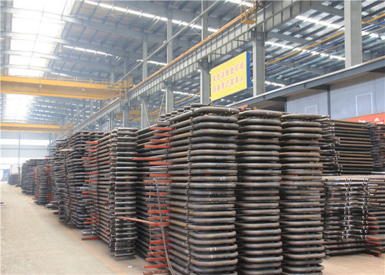 Bobina tortuosa industriale dell'economizzatore per forma diritta della curva ad U della caldaia a vapore