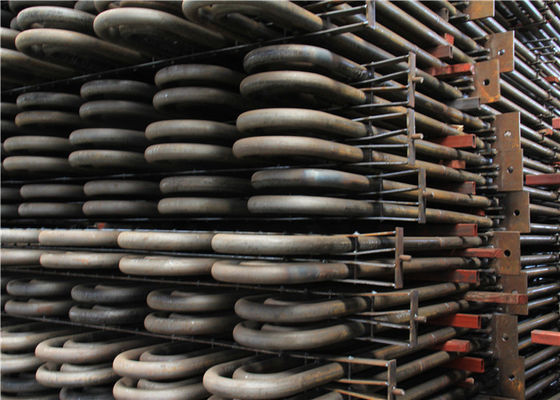 Curva ad U a spirale tortuosa di riserva di norma dell'economizzatore ASME della metropolitana di aletta della caldaia