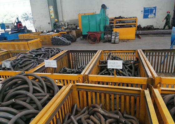 Acciaio inossidabile superficie ASTM A234 ASTM A420 dell'olio del nero della prova della ruggine del gomito da 45 gradi
