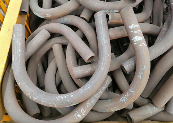 Il carbonio ha forgiato gli accessori per tubi d'acciaio ASTM A234 WPB S LR/acciaio un gomito da 90 gradi