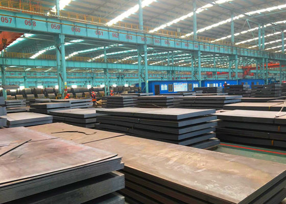 Spessori laminato a freddo o laminato a caldo 6 - 80mm Q235 Q345 B C D E del piatto dell'acciaio inossidabile