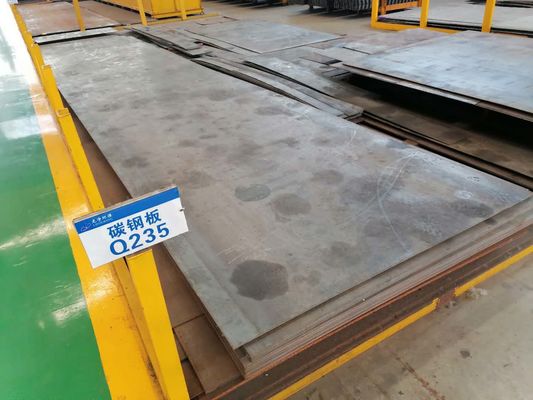 Spessori laminato a freddo o laminato a caldo 6 - 80mm Q235 Q345 B C D E del piatto dell'acciaio inossidabile