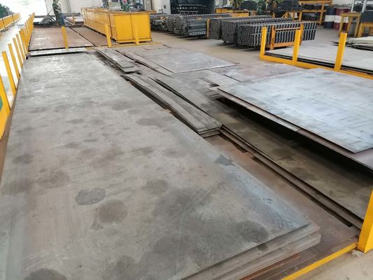 Spessori laminato a freddo o laminato a caldo 6 - 80mm Q235 Q345 B C D E del piatto dell'acciaio inossidabile
