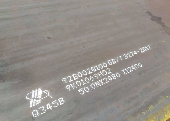 Struttura bassolegata della caldaia dell'acciaio legato dello strato del manganese laminato a caldo del piatto 16mn Q345b