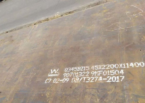 Struttura bassolegata della caldaia dell'acciaio legato dello strato del manganese laminato a caldo del piatto 16mn Q345b