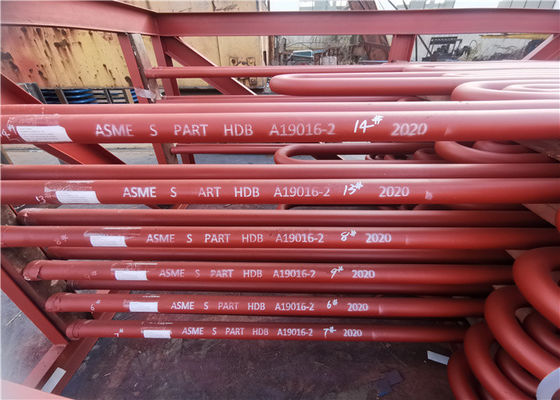 Norma dello scambiatore di calore di Serpentine Tube For Boiler And del surriscaldatore del CS ASME