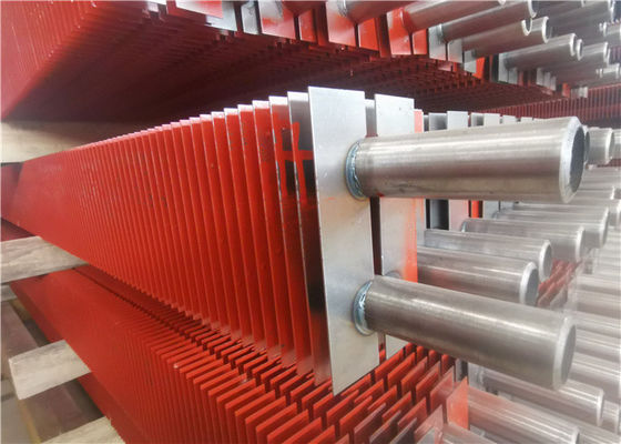 Doppio H tipo metropolitana del OD 200MM di aletta d'acciaio della caldaia per lo scambiatore di calore