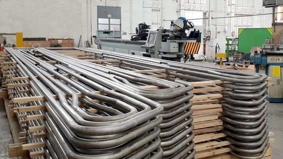 Piegamento senza cuciture della metropolitana di caldaia dello SGS ASTM A179 19.05X2.11X6000MM U