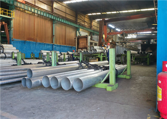 tubatura senza cuciture di acciaio inossidabile di 0.4mm ASTM A789 EN10216-5