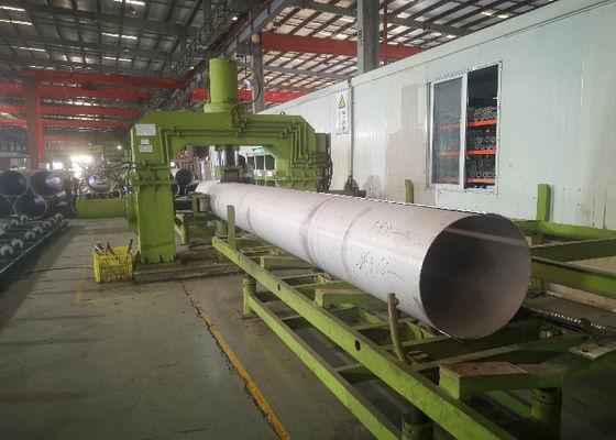 405mm ERW hanno marinato i tubi saldati di acciaio inossidabile per il surriscaldatore