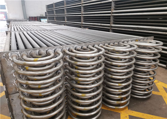 HF dell'acciaio legato che salda la metropolitana di aletta a spirale della caldaia per le centrali elettriche Heater Parts