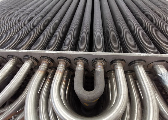 L'acciaio inossidabile di ASME 316L ha vacillato la tubatura alettata a spirale per lo scambiatore di calore