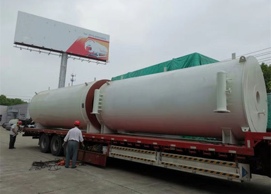 Caldaia a gas verticale di 1.25MPA ASME Combi che stringe disposizione della metropolitana