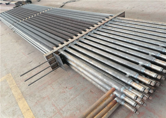 Resistenza della corrosione di acciaio al carbonio di Ash Removal Serrated Spiral Tube
