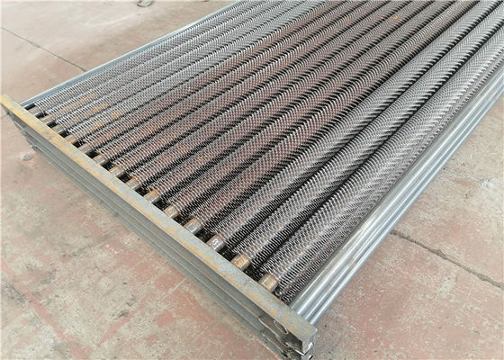 Resistenza della corrosione di acciaio al carbonio di Ash Removal Serrated Spiral Tube