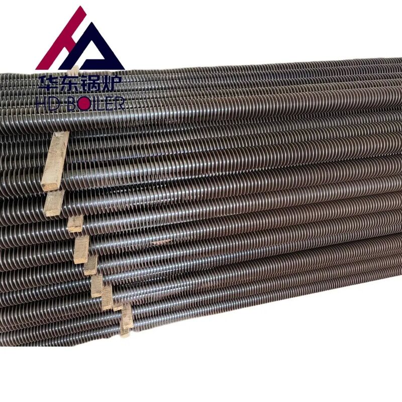 Acciaio al carbonio ASME Standard Spiral Fin Tube per il trasferimento di calore della caldaia con specifiche personalizzate