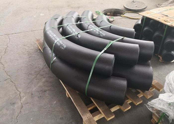 Acciaio inossidabile superficie ASTM A234 ASTM A420 dell'olio del nero della prova della ruggine del gomito da 45 gradi
